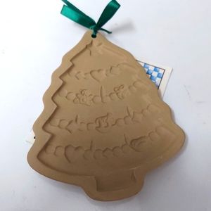 Brown Bag Cookie Art Mold 1986 Christmas 🌳 Tree